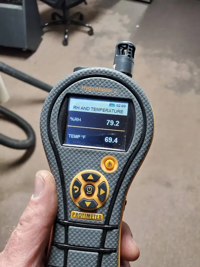 Moisture meter humidity assessment for Mold Remediation & Removal in Farmville